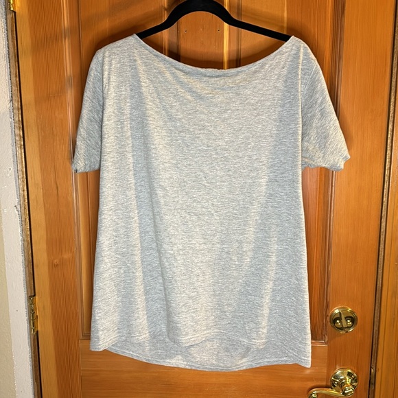 “I JUST WANT TO DRINK WINE & PET MY CAT” by FavoriTee slouch tee-large - Picture 2 of 4